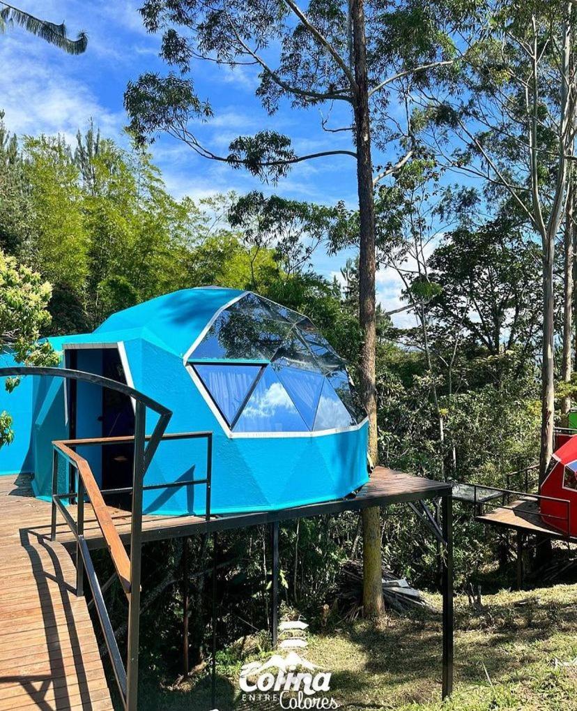 Colina Entre Colores Hotel Puente Nacional Eksteriør billede